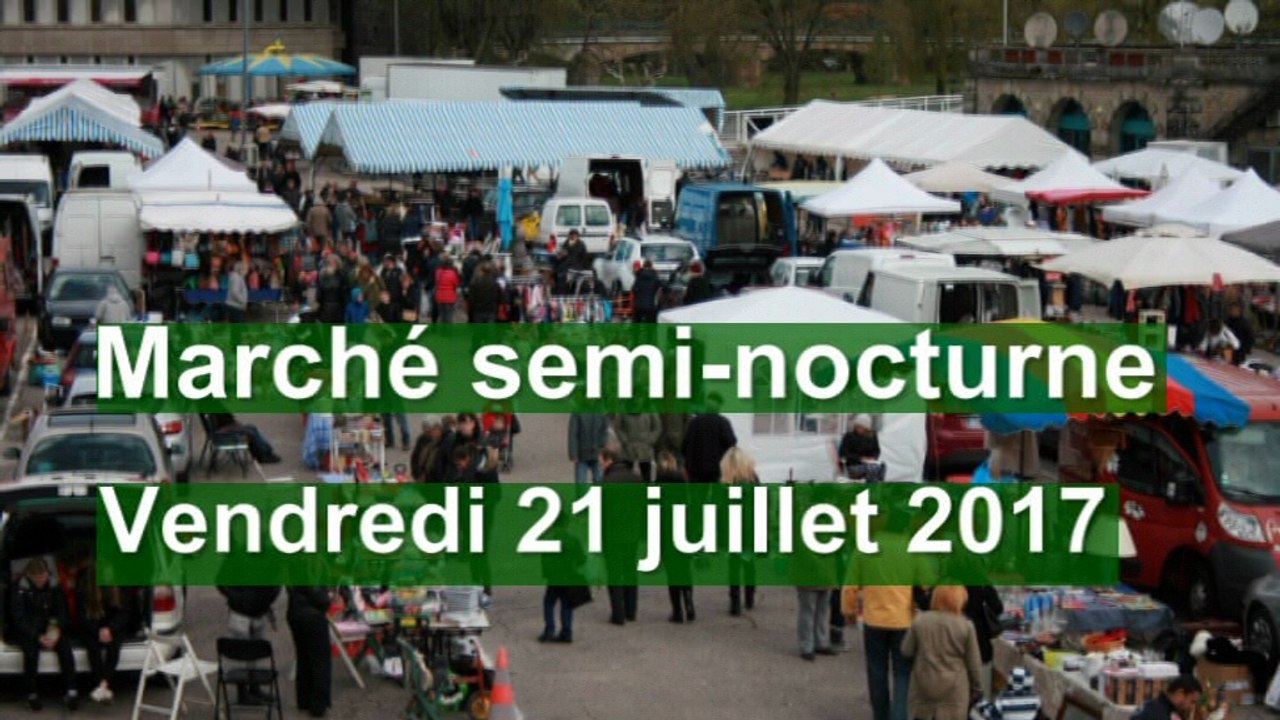 Marché nocturne - Vendredi 21 juillet 2017.