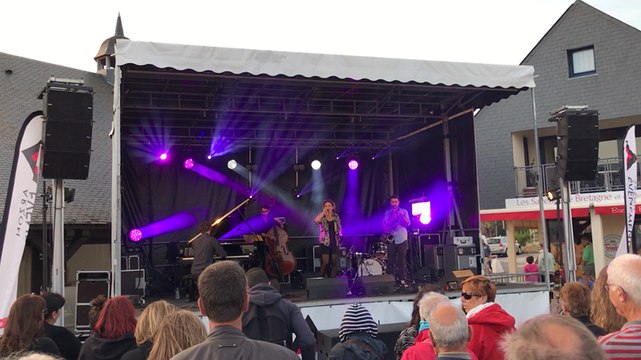 Mélina Tobiana ouvre le festival Jazz N'Arzon