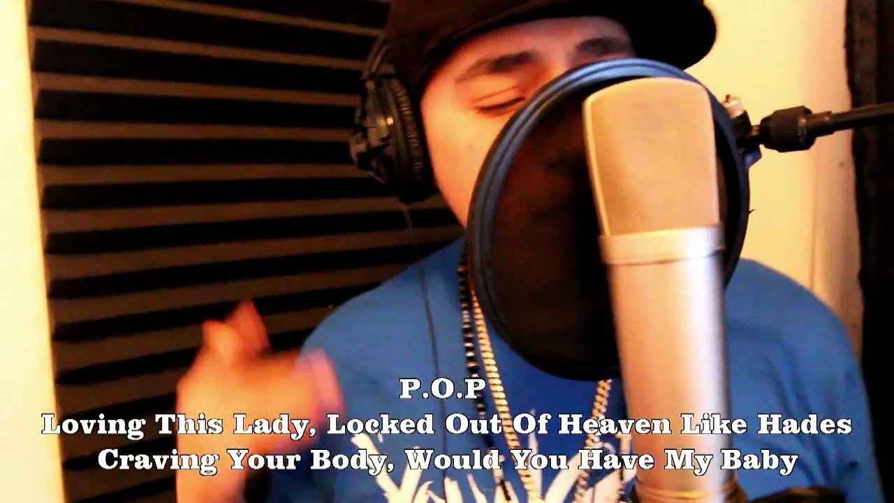 Bruno Mars - Locked Out Of Heaven (Remix) feat. P.O.P (Live In The Studio)