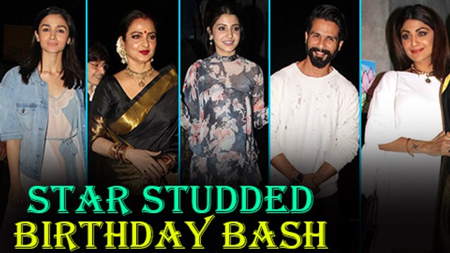 Alia Bhatt, Shahid Kapoor, Anushka Sharma And More At Jitesh Pillai Birthday Bash 2017