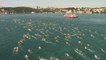Turquie: 2.300 personnes traversent le Bosphore à la nage