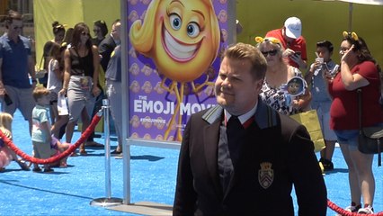 James Corden "The Emoji Movie" World Premiere