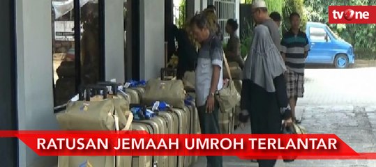 Ratusan Calon Jemaah Umroh dari First Travel yang Terlantar di Sekitar Hotel Bandara Soekarno Hatta