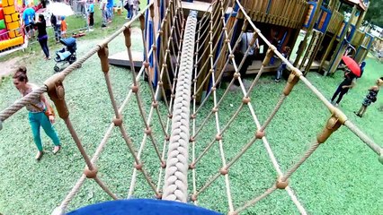 Outdoor playgrounds for children. Funny video compilation from KIDS TOYS CHANNEL