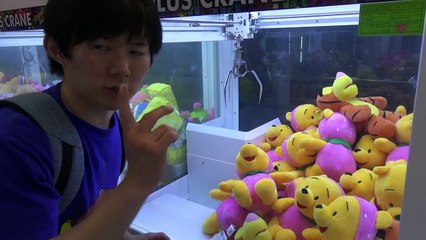 韓国の確率機UFOキャッチャー！さとちん인형뽑기　한국 여행