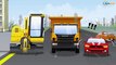 Diggers Cartoon and Truck Kids Animation | Construction Trucks & Vehicles Cartoons for children