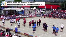 Secondes parties second tour de poules M1, France Quadrettes, Sport Boules, Chambéry 2017