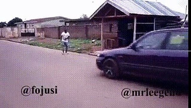 Araba camı silen dilencinin sonu - acemikamera