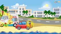 Carritos Para Niños. Grúa, Ambulancia, Camión. Caricaturas de carros. Tiki Taki Carros