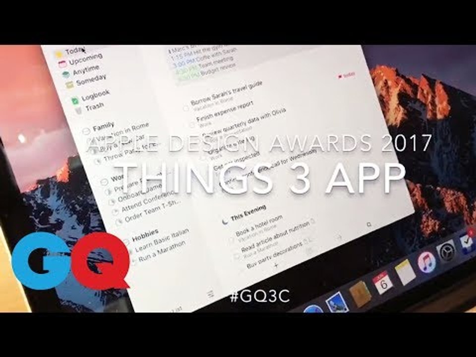 Apple認證年度最佳APP：Things3  榮獲2017ADA編輯大獎 開發者親自試玩【GQ編輯開箱】｜GQ Unboxing