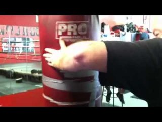 Boxing Workout: Throwing tThe Quick Hook