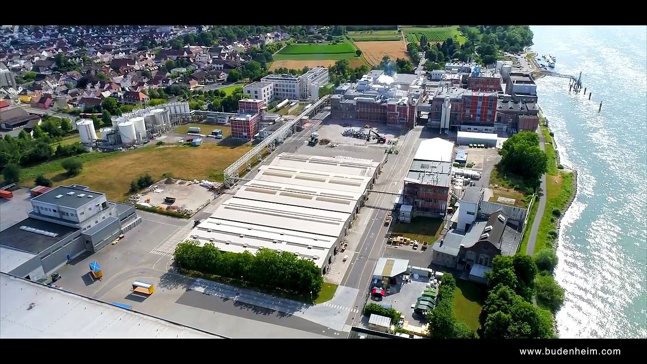 Beispiel Drohnenfilm einer chemischen Fabrik