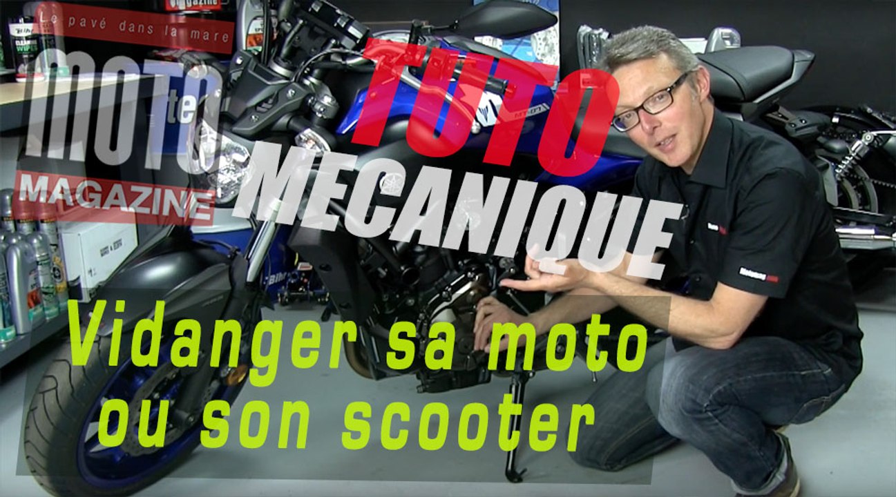 Tuto mécanique - vidanger sa moto ou son scooter (Moto Magazine)