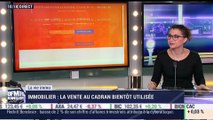 Marie Coeurderoy: Bientôt la vente au cadran pour l'immobilier - 24/07