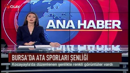 Bursa'da Ata Sporları Şenliği (Haber 22 07 2017)