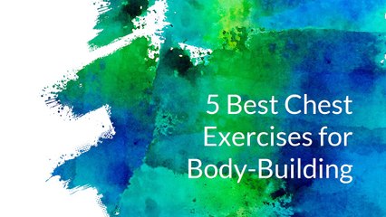 5 Best Chest Exercises for Body-Building