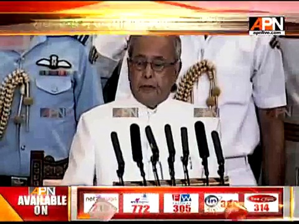 President Pranab Mukherjee will address the nation today on the eve of demitting office