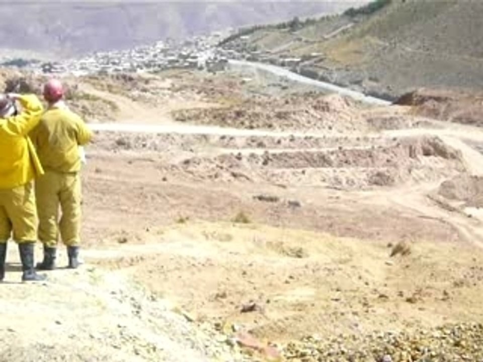 Explosion de dynamite aux mines de Potosi