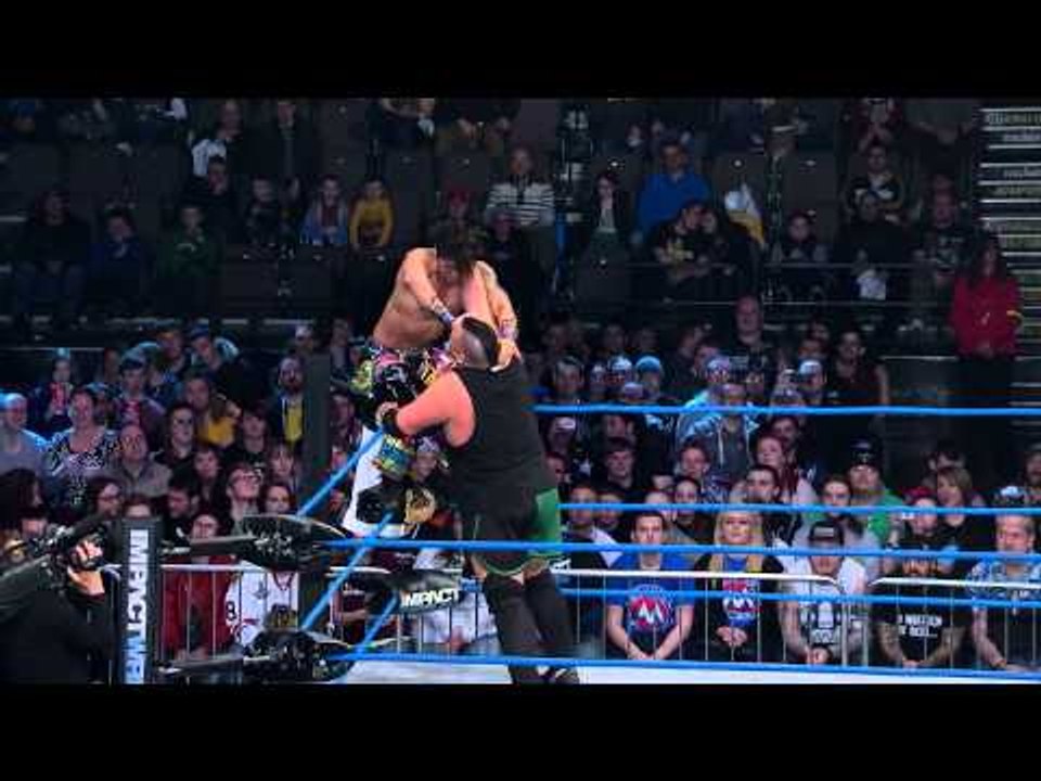 Handicap Match: Samoa Joe vs. The BroMans (02-20-2014)