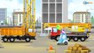 Cement Mixer Truck Vs Real Trucks For Kids - Children Video