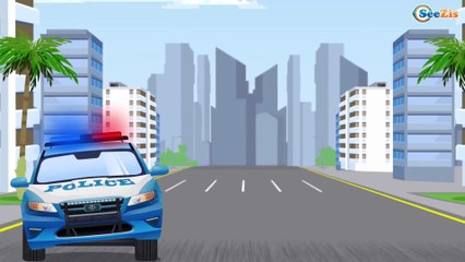 Красный Бульдозер в Городке Мультик про Весёлые МАШИНКИ Все серии подряд Видео для детей