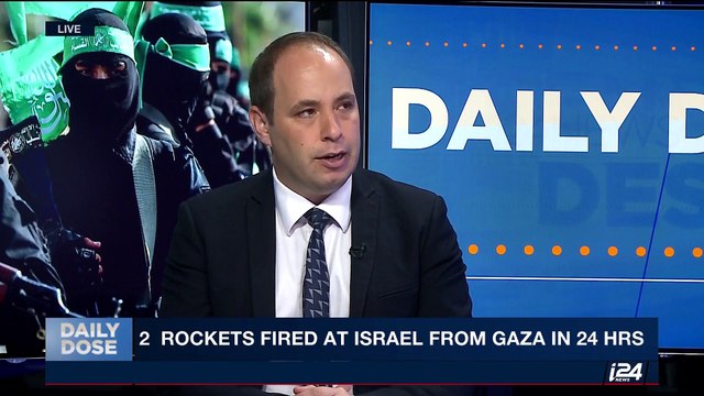 DAILY DOSE | 2 rockets fired at Israel from Gaza in 24hrs | Monday, July 24th 2017