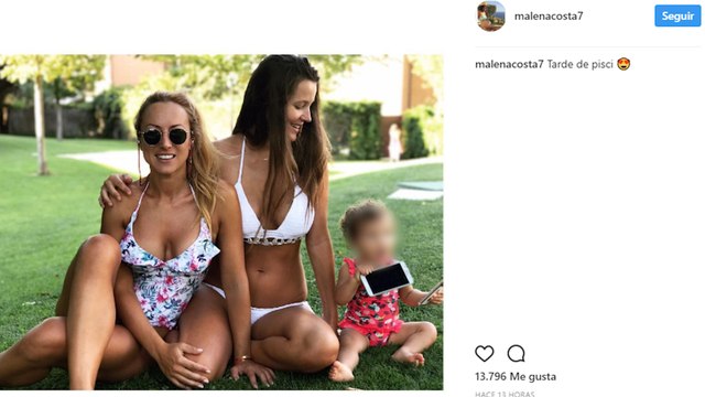 Malena Costa, espectacular después de su parto