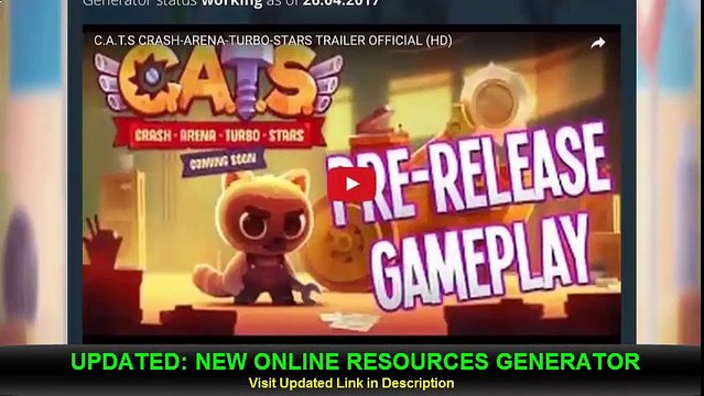 CATS Crash Arena Turbo Stars Hack Unlimited Gems and Coins Tool Cheats Android iOS1
