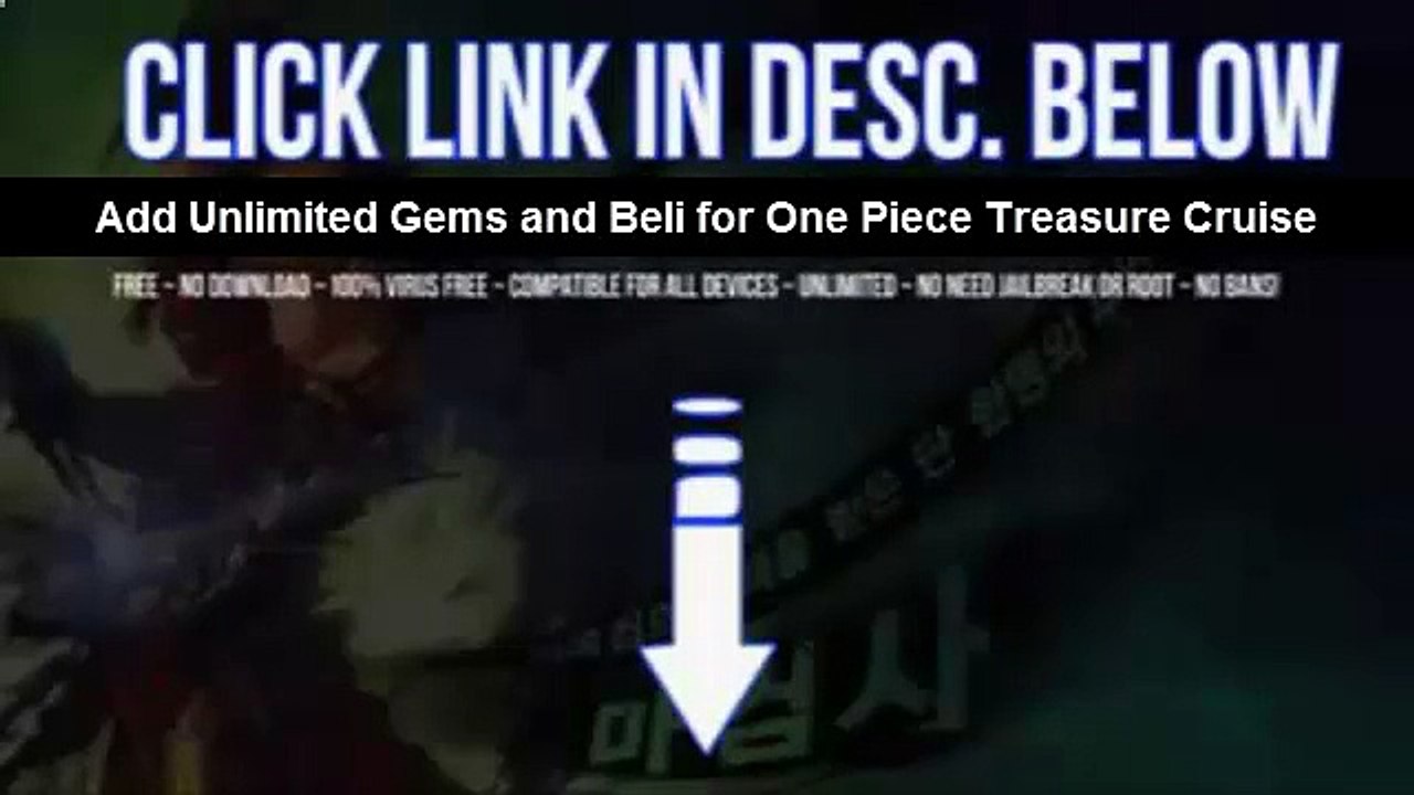 One Piece Treasure Cruise Hack Tool [iOS - Android] [Gems, Beli,] [Hack Cheat Tool] 1