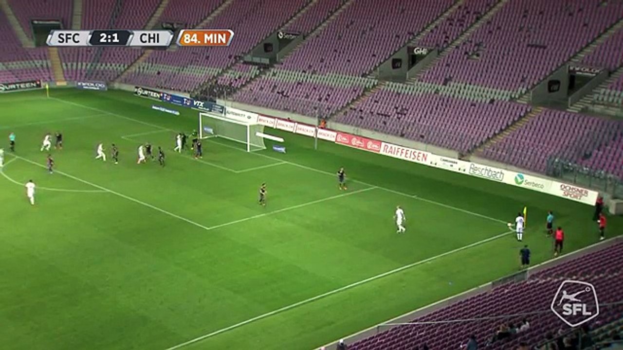 Servette 2:2 Chiasso (Swiss Challenge League 22 Juli 2017)