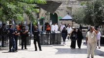 israil Mescid-i Aksa girişine güvenlik kameraları yerleştirdi
