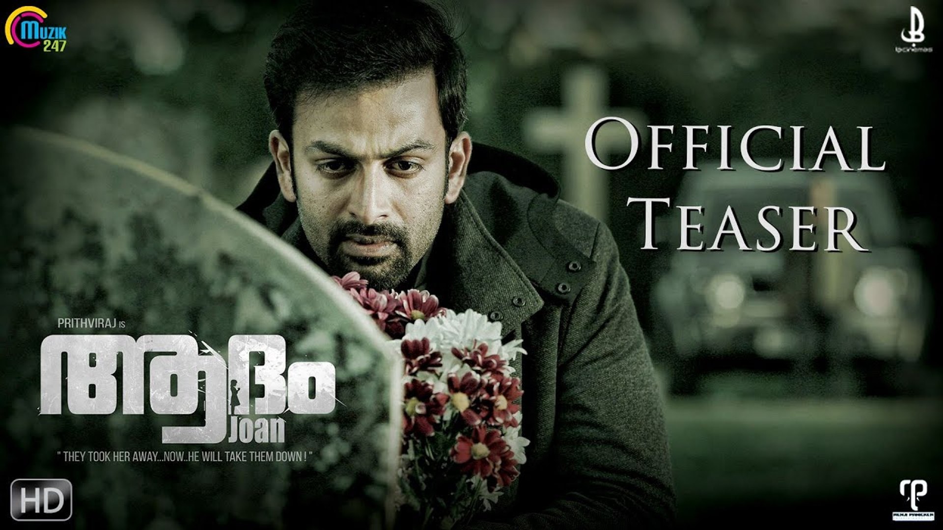 Adam Joan Malayalam Movie Official Teaser Prithviraj Sukumaran Bhavana Jinu Abraham HD