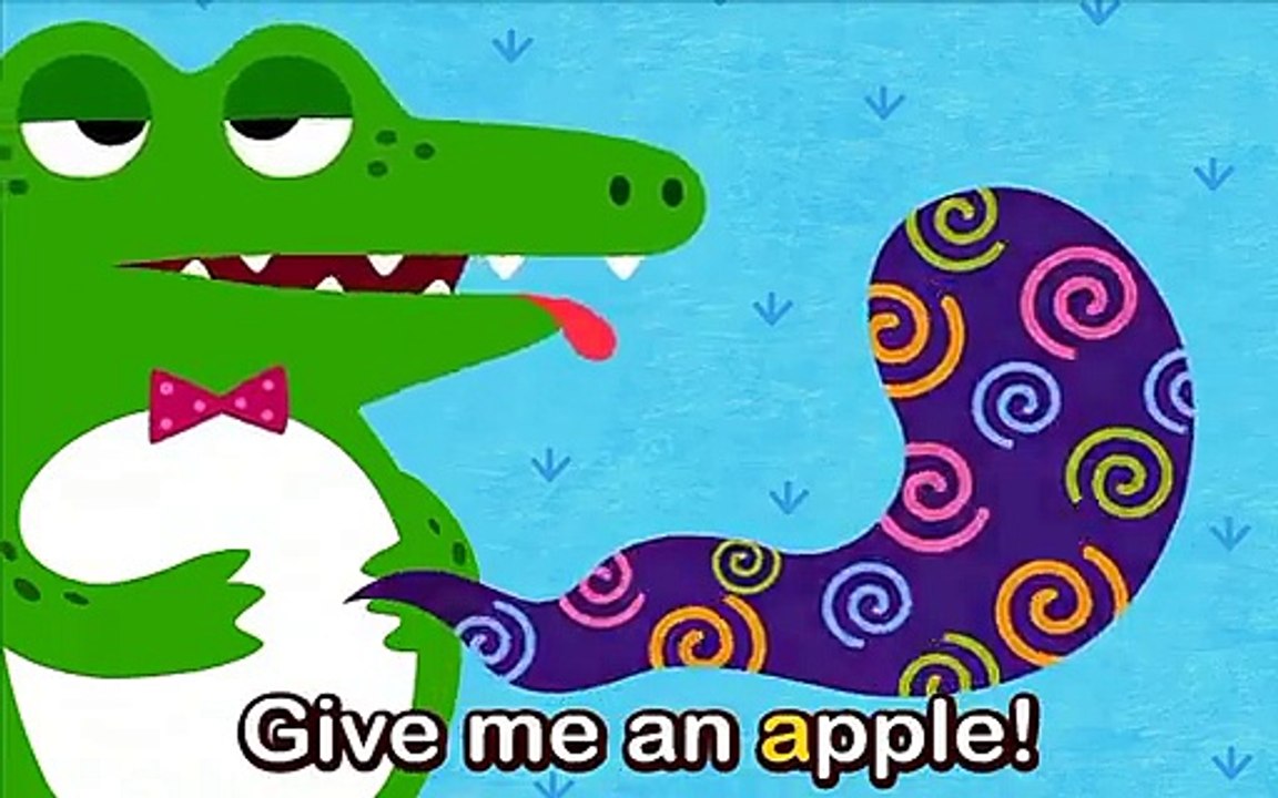 English for kids Letter A