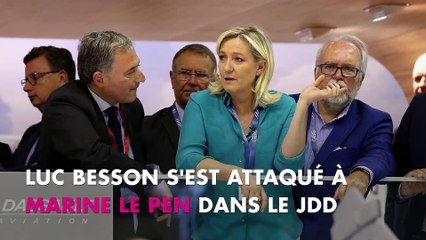 Marine Le Pen : Luc Besson la dézingue en marge de la sortie de Valérian