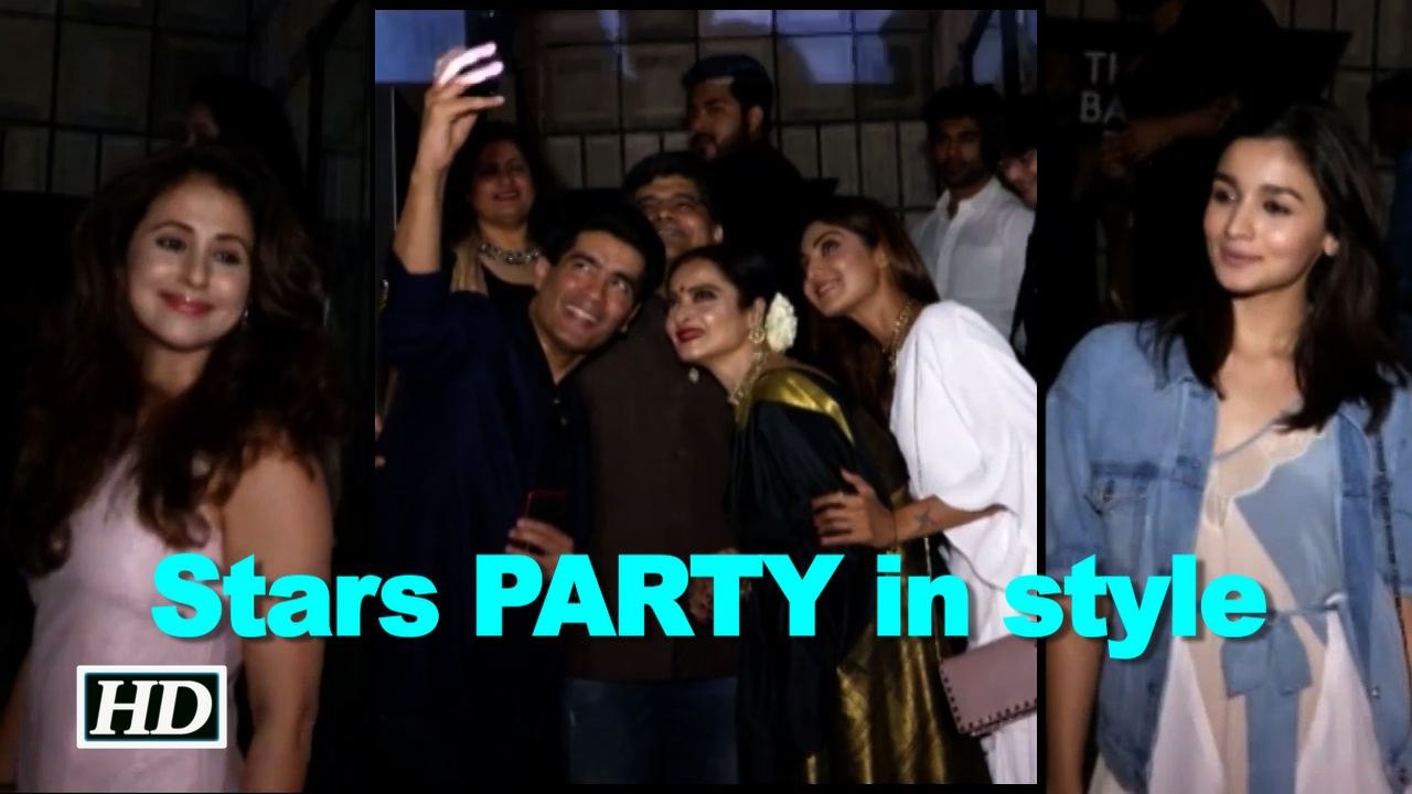Alia Bhatt to Urmila Matondkar, stars PARTY in style