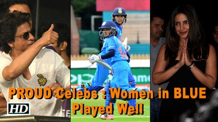 Celebs Feel “PROUD” : Women in BLUE played really Well