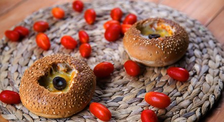 طريقة عمل برغر البيتزا بالفيديو