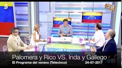 Inda y Palomera a la gresca por el escrache a Iglesias y Montero