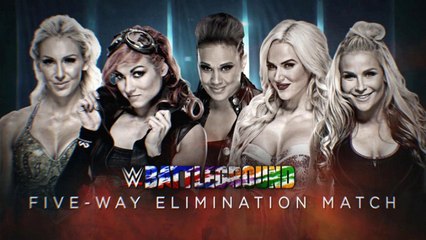 WWE Battlegorun 2017 - Fatal 5-Way femenino