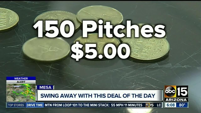 DEAL OF THE DAY: Extra Innings East Valley invites you to swing in the batting cages