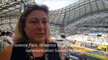 Florence Paris, directrice de la marque et de la communication de Sodexo France.