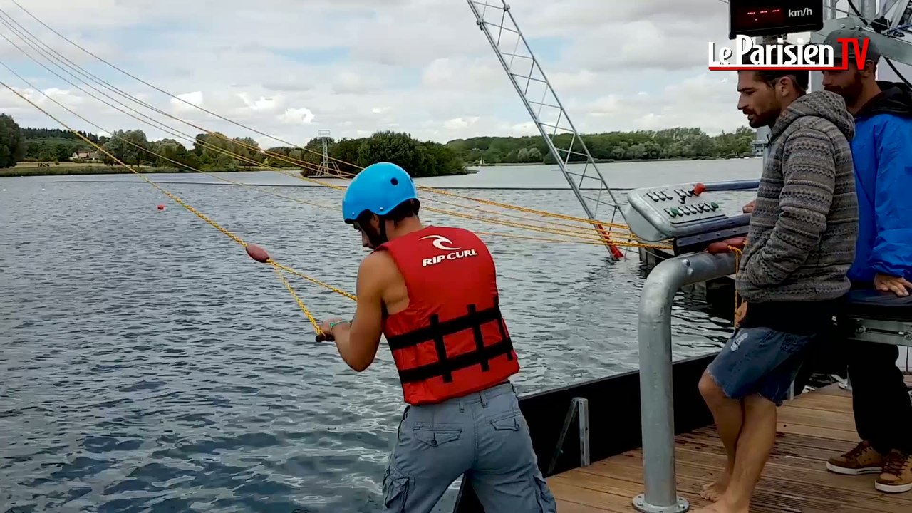 Le téléski nautique de Beauvais a enfin ouvert ses portes
