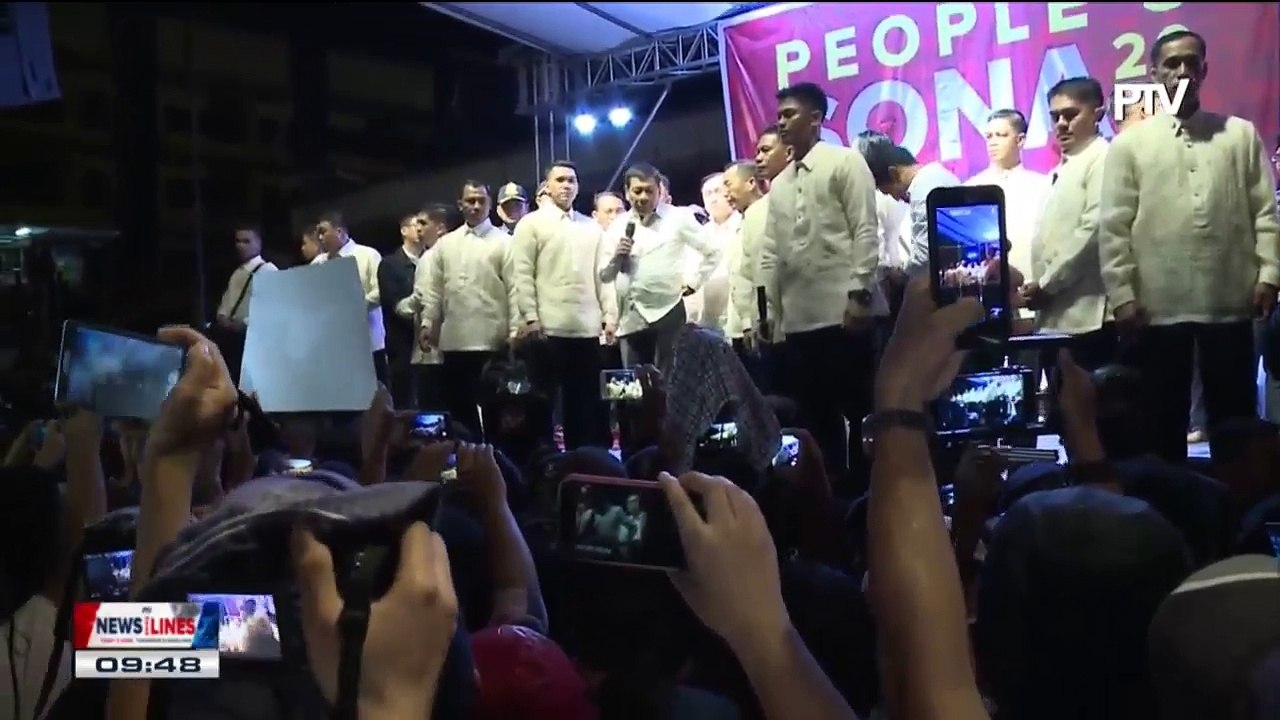 President Duterte meets militants
