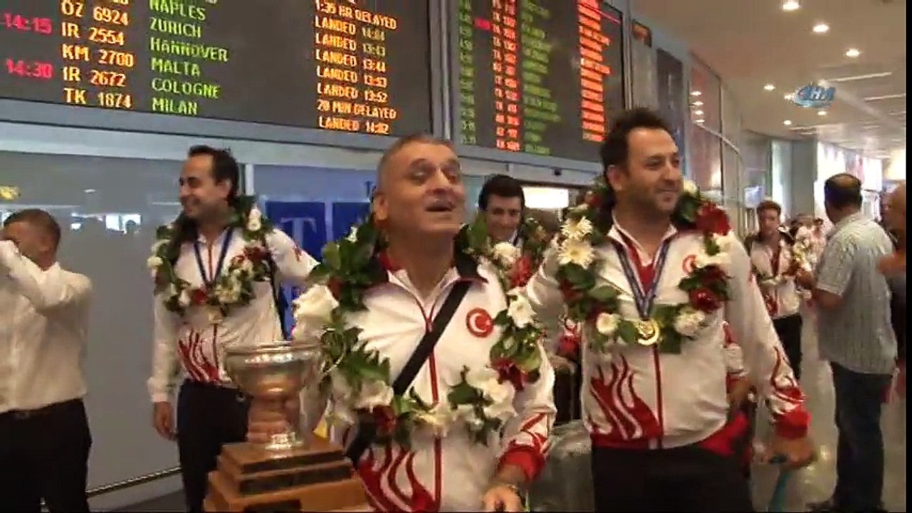 Dünya Şampiyonu Sualtı Milli Takımı, Türkiye’de