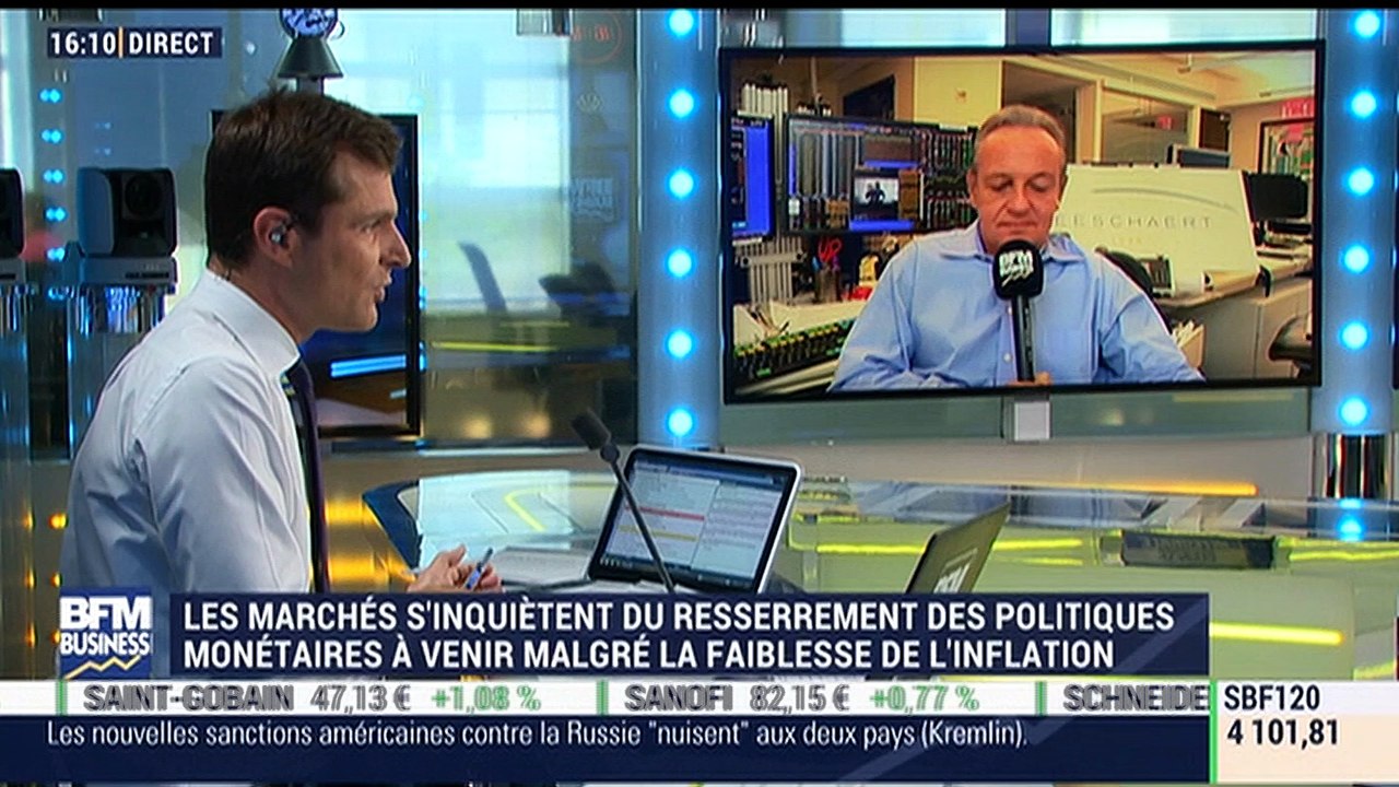 L'actu macro-éco: les marchés s'inquiètent du resserrement des politiques monétaires à venir malgré la faiblesse de l'inflation - 24/07