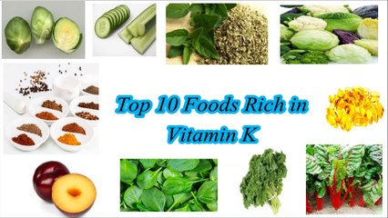 Top 10 Foods Rich in Vitamin K