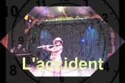 L'accident; spectacle de fin de stage à la ferme du Fays, mi-juillet 2017