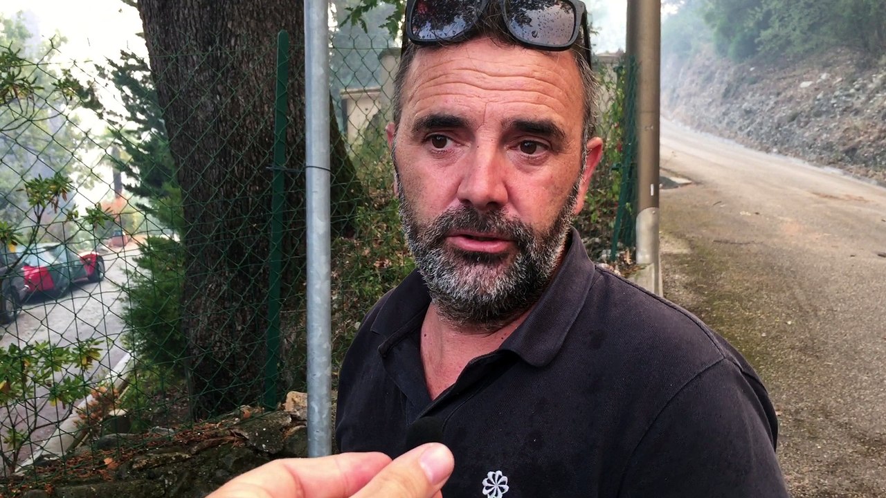Incendie de Carros: "Les flammes passaient d'arbre en arbre"