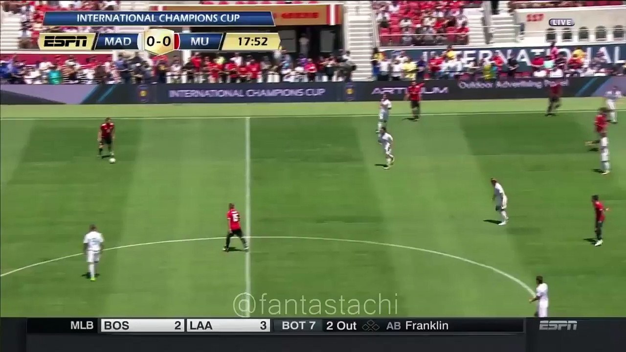 BENZEMA'S MOMENT OF MAGIC V MAN UTD