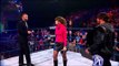 AJ Styles and Dixie Carter face-to-face before the World Title Match (January 9, 2014)